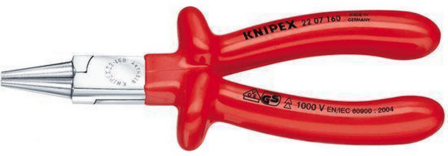 Knipex VDE rondbuigtang 160mm met doopisolatie