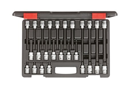 Gedore RED 1/2 Meertand doppenset 26-delig