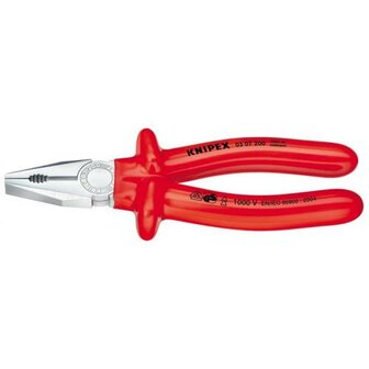 Knipex VDE combinatietang 200mm met doopisolatie