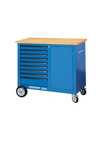 Gedore gereedschapwagen 1504  met 9 laden