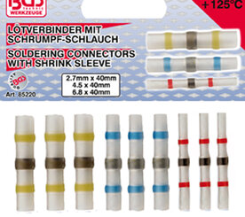 BGS soldeerverbindingshuls met krimpkous 9-delig